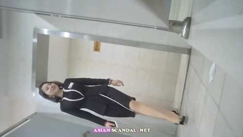Chinese Lady In Toilet #69